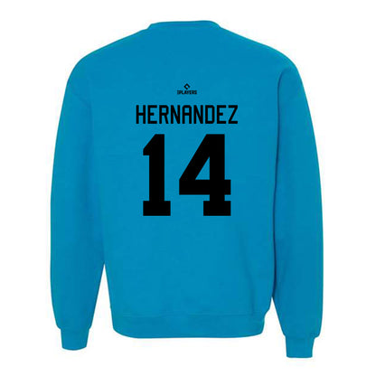 Beloit Sky Carp - MILB Baseball : Jesus Hernandez - Crewneck Sweatshirt-1