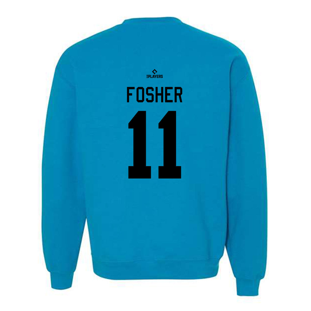 Beloit Sky Carp - MILB Baseball : Peyton Fosher - Crewneck Sweatshirt-1