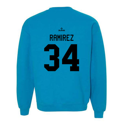 Beloit Sky Carp - MILB Baseball : Abrahan Ramirez - Crewneck Sweatshirt-1