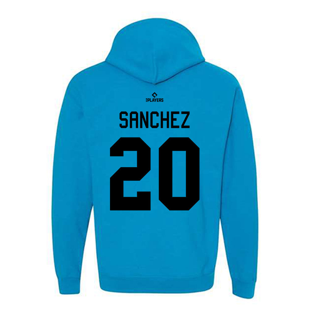 Beloit Sky Carp - MILB Baseball : Brian Sanchez - Hooded Sweatshirt-1