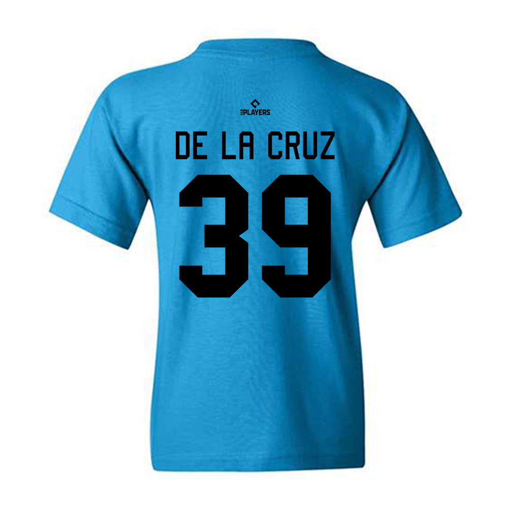 Beloit Sky Carp - MILB Baseball : Luis De La Cruz - Youth T-Shirt-1