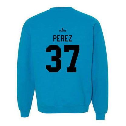 Beloit Sky Carp - MILB Baseball : Michael Perez - Crewneck Sweatshirt-1