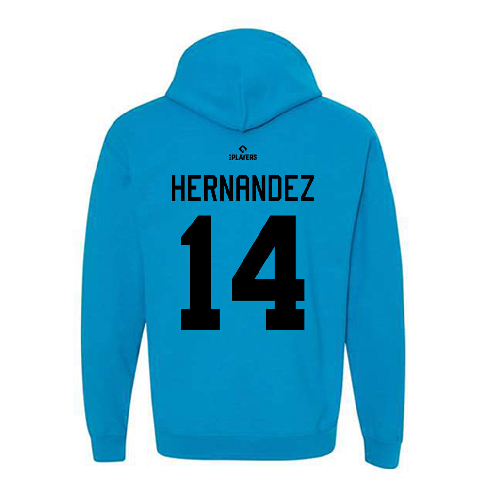 Beloit Sky Carp - MILB Baseball : Jesus Hernandez - Hooded Sweatshirt-1