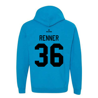 Beloit Sky Carp - MILB Baseball : Chase Renner - Hooded Sweatshirt-1