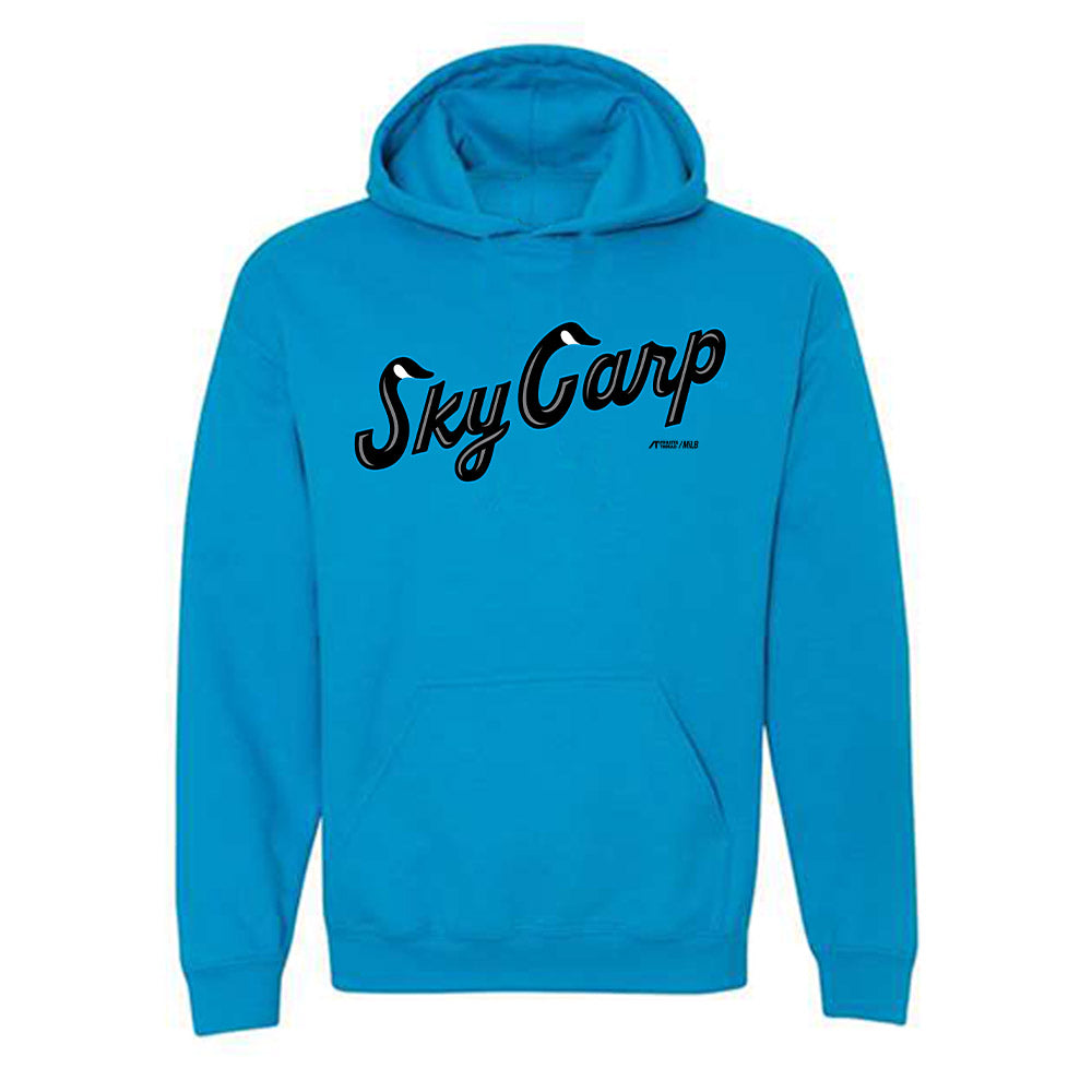 Beloit Sky Carp - MILB Baseball : Abrahan Ramirez - Hooded Sweatshirt-0