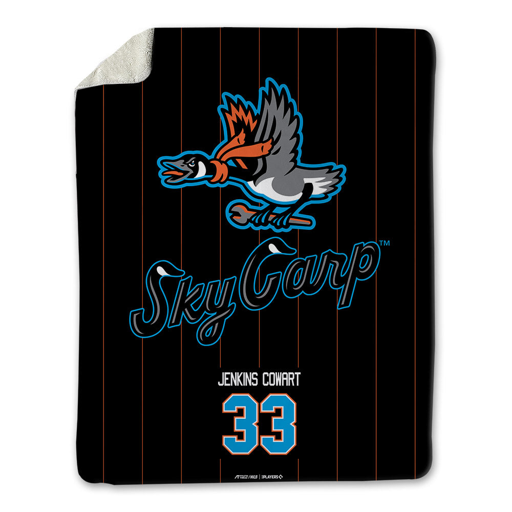 Beloit Sky Carp - MILB Baseball : Jacob Jenkins-Cowart - Blanket-0