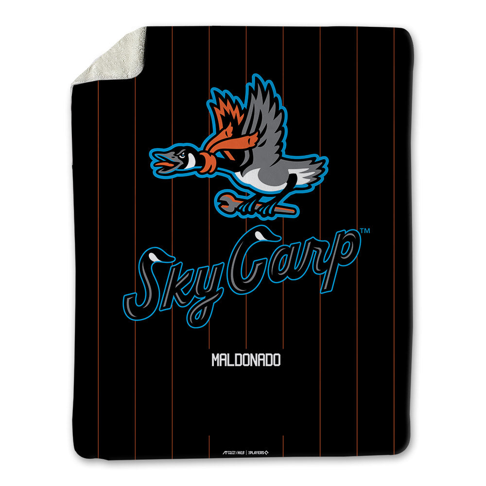 Beloit Sky Carp - MILB Baseball : Nick Maldonado - Blanket-0