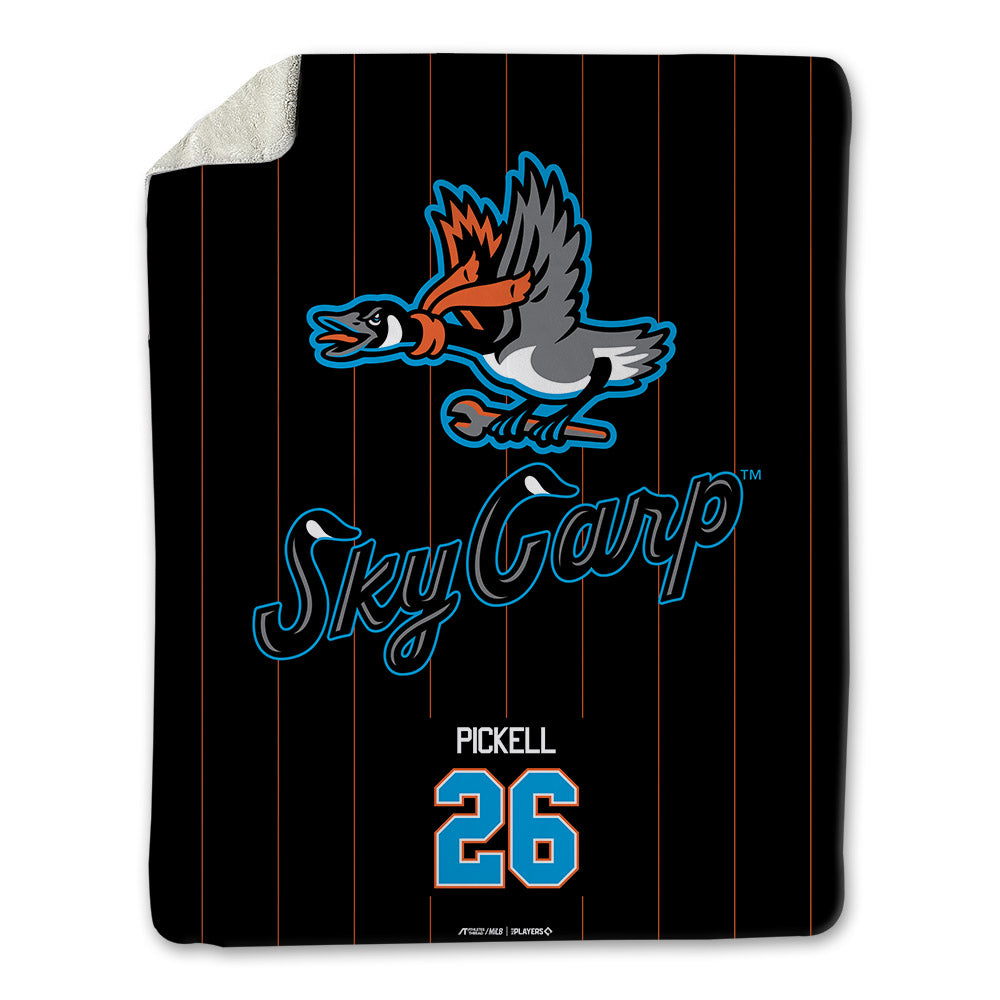 Beloit Sky Carp - MILB Baseball : Cannon Pickell - Blanket-0