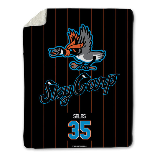 Beloit Sky Carp - MILB Baseball : Braulio Salas - Blanket-0
