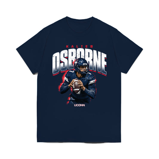 UConn - NCAA Football : Kalieb Osborne - Collage Comfort Colors T-Shirt-0