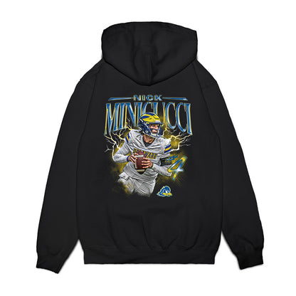 Delaware - NCAA Football : Nicholas Minicucci - Collage Premium Hooded Sweatshirt-1
