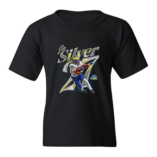 Delaware - NCAA Football : Jo Silver - Collage Youth T-Shirt-0