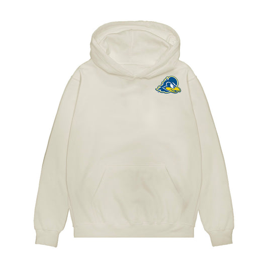 Delaware - NCAA Football : Jo Silver - Collage Premium Hooded Sweatshirt-0
