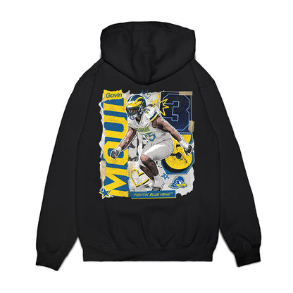 Delaware - NCAA Football : Gavin Moul - Collage Premium Hooded Sweatshirt-1