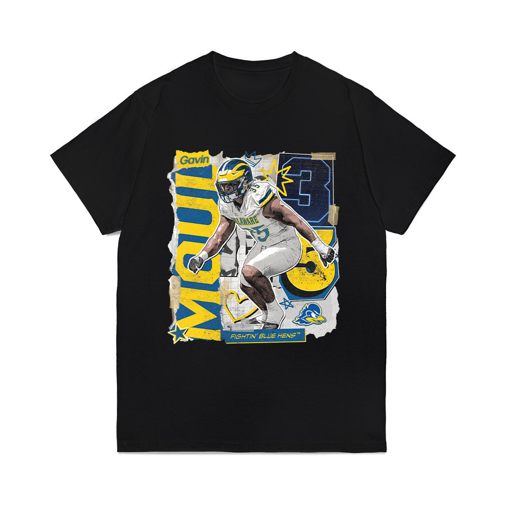 Delaware - NCAA Football : Gavin Moul - Collage Comfort Colors T-Shirt-0