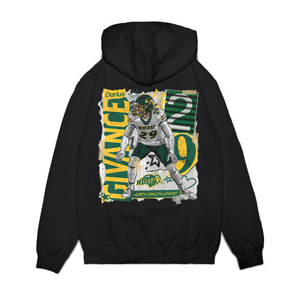 NDSU - NCAA Football : Darius Givance - Collage Premium Hooded Sweatshirt-1