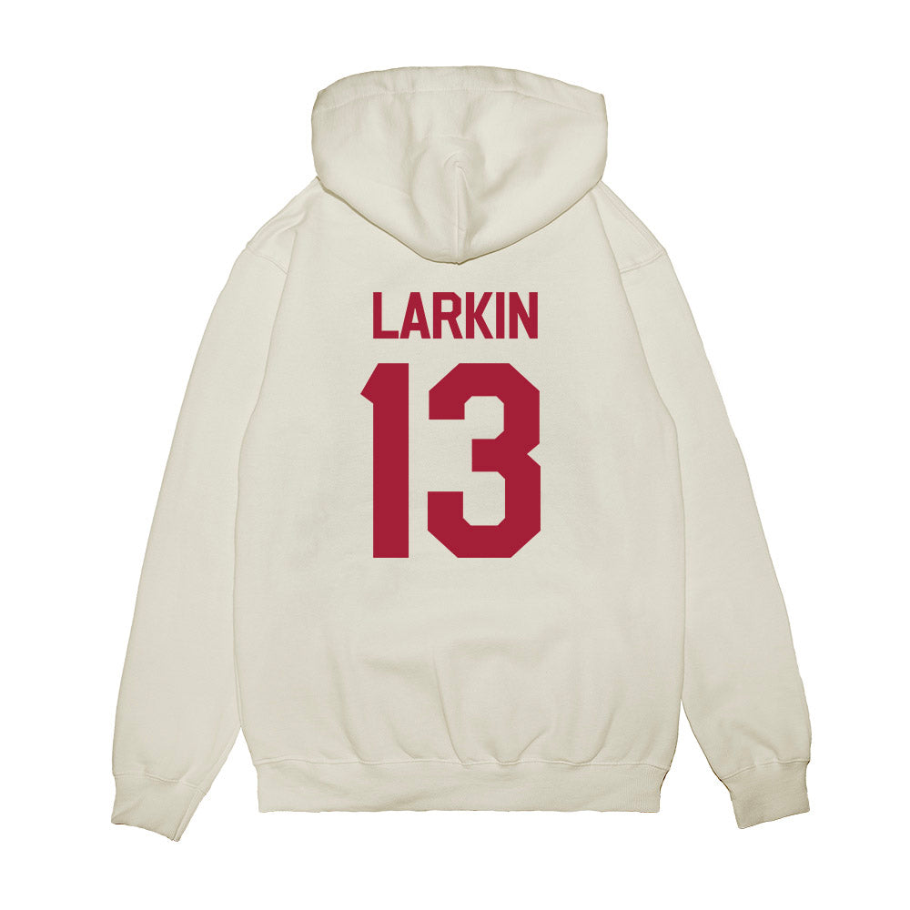Oklahoma - NCAA Baseball : Connor Larkin - Graphic Premium Hooded Sweatshirt-1