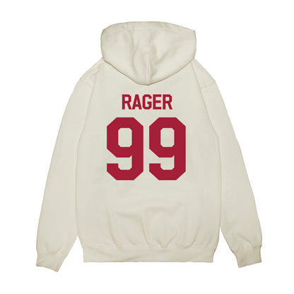 Oklahoma - NCAA Baseball : Cord Rager - Graphic Premium Hooded Sweatshirt-1