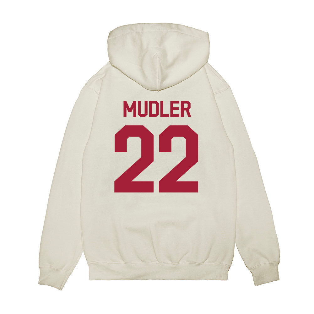 Oklahoma - NCAA Baseball : Scott Mudler - Graphic Premium Hooded Sweatshirt-1