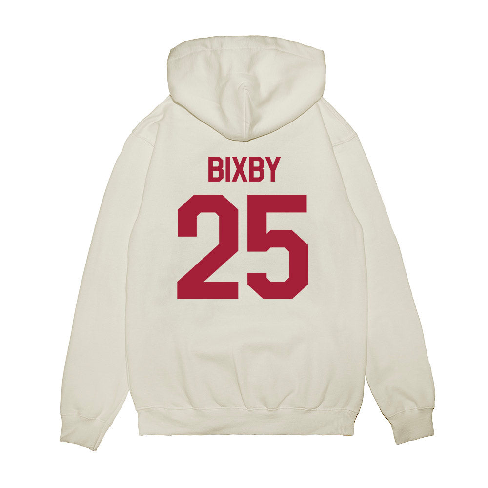 Oklahoma - NCAA Baseball : Mason Bixby - Graphic Premium Hooded Sweatshirt-1