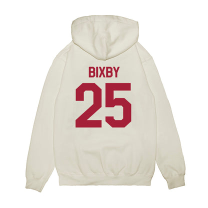 Oklahoma - NCAA Baseball : Mason Bixby - Graphic Premium Hooded Sweatshirt-1