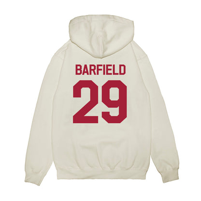Oklahoma - NCAA Baseball : Jaden Barfield - Graphic Premium Hooded Sweatshirt-1
