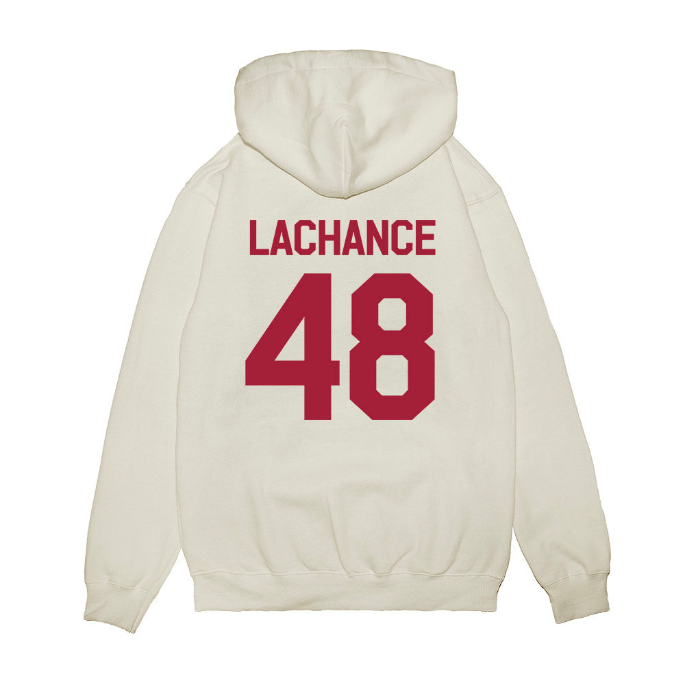 Oklahoma - NCAA Baseball : Deiten Lachance - Graphic Premium Hooded Sweatshirt-1