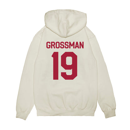 Oklahoma - NCAA Baseball : Jaxon Grossman - Graphic Premium Hooded Sweatshirt-1