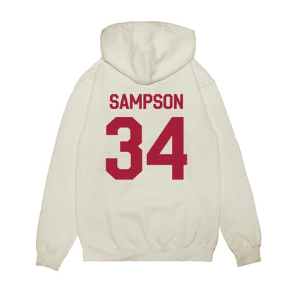 Oklahoma - NCAA Baseball : Beau Sampson - Graphic Premium Hooded Sweatshirt-1