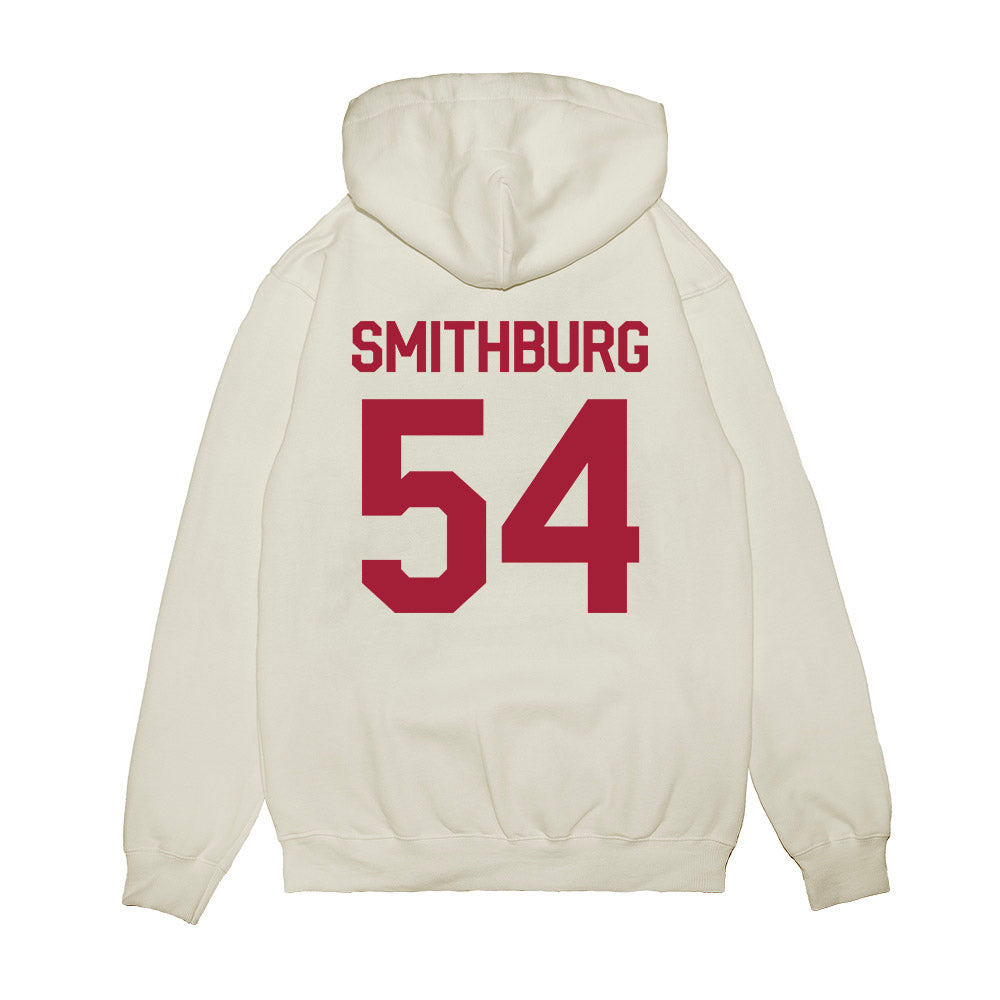 Oklahoma - NCAA Baseball : Nate Smithburg - Graphic Premium Hooded Sweatshirt-1