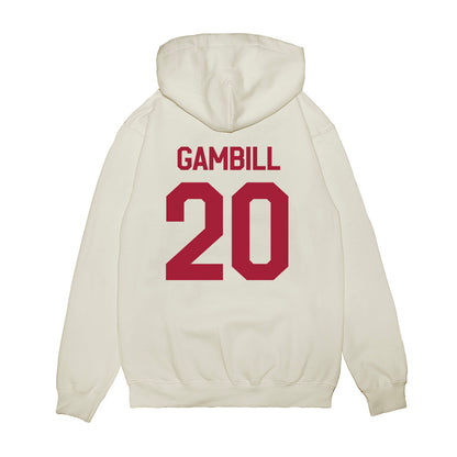 Oklahoma - NCAA Baseball : Trey Gambill - Graphic Premium Hooded Sweatshirt-1