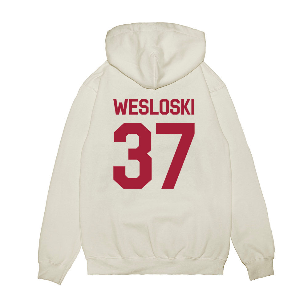 Oklahoma - NCAA Baseball : Nick Wesloski - Graphic Premium Hooded Sweatshirt-1