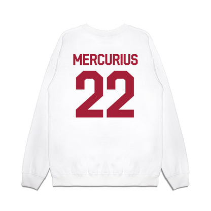 Oklahoma - NCAA Baseball : LJ Mercurius - Graphic Premium Crewneck Sweatshirt-1