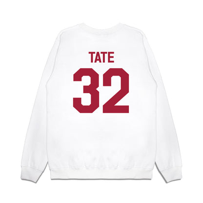Oklahoma - NCAA Baseball : Dylan Tate - Graphic Premium Crewneck Sweatshirt-1