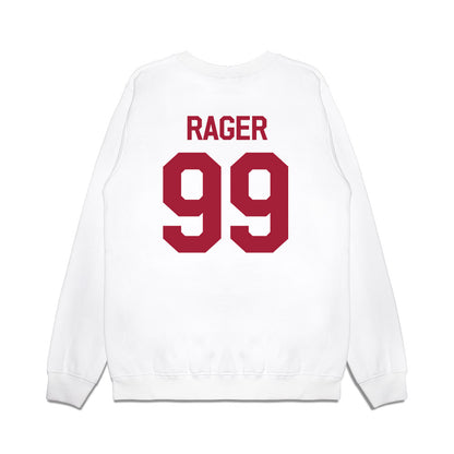 Oklahoma - NCAA Baseball : Cord Rager - Graphic Premium Crewneck Sweatshirt-1
