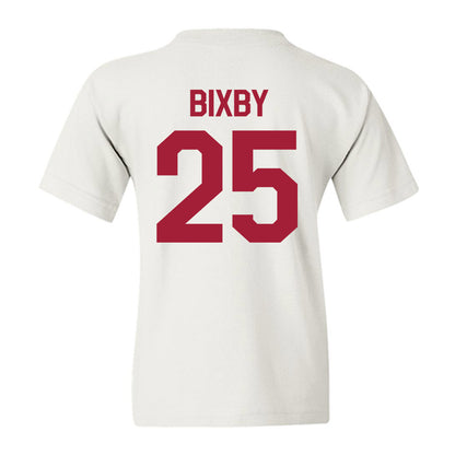 Oklahoma - NCAA Baseball : Mason Bixby - Graphic Youth T-Shirt-1