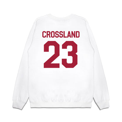 Oklahoma - NCAA Baseball : Cade Crossland - Graphic Premium Crewneck Sweatshirt-1