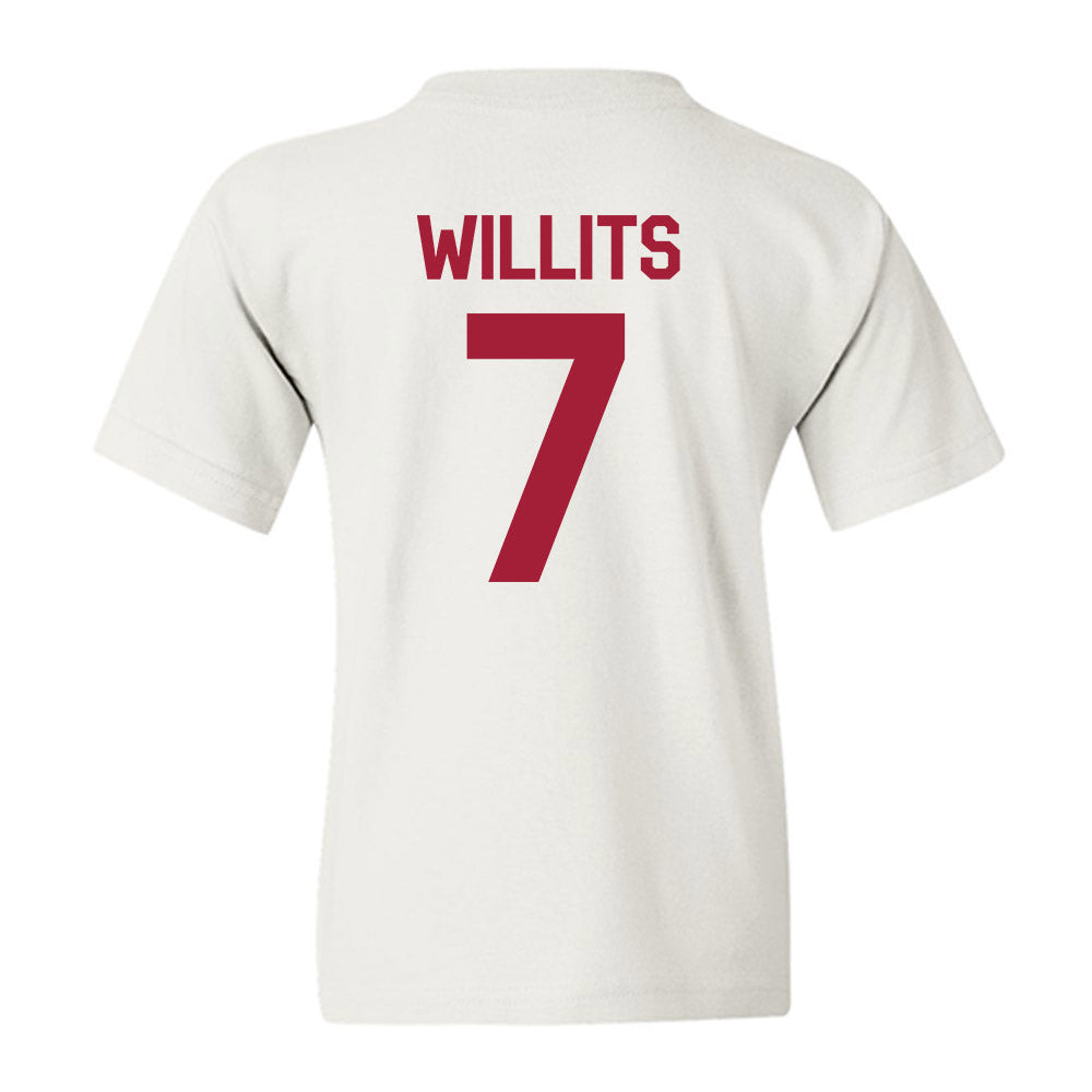 Oklahoma - NCAA Baseball : Jaxon Willits - Graphic Youth T-Shirt-1