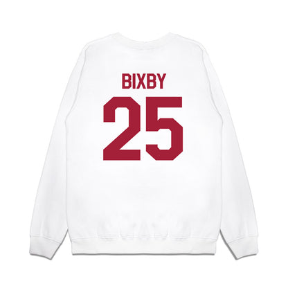 Oklahoma - NCAA Baseball : Mason Bixby - Graphic Premium Crewneck Sweatshirt-1