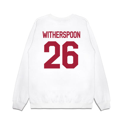 Oklahoma - NCAA Baseball : Kyson Witherspoon - Graphic Premium Crewneck Sweatshirt-1
