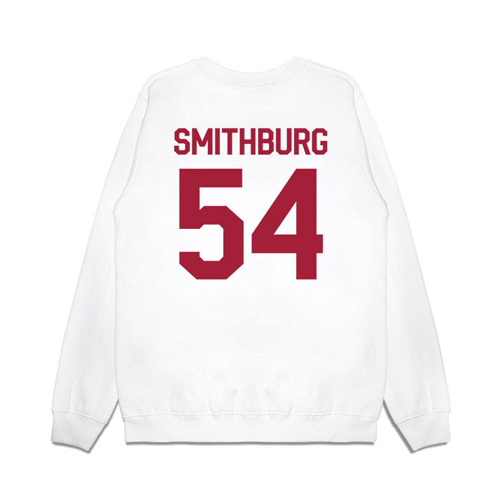 Oklahoma - NCAA Baseball : Nate Smithburg - Graphic Premium Crewneck Sweatshirt-1