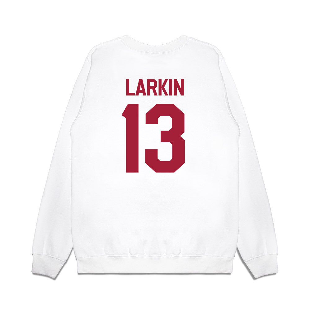 Oklahoma - NCAA Baseball : Connor Larkin - Graphic Premium Crewneck Sweatshirt-1