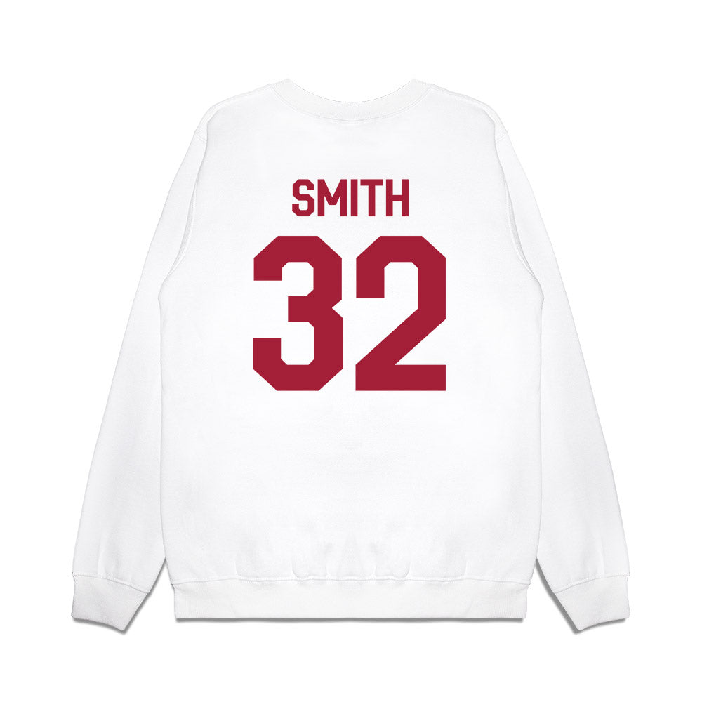 Oklahoma - NCAA Baseball : Brisco Smith - Graphic Premium Crewneck Sweatshirt-1