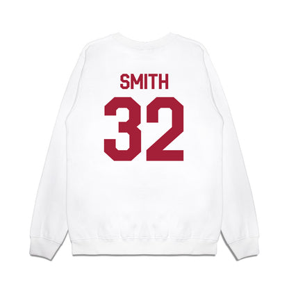 Oklahoma - NCAA Baseball : Brisco Smith - Graphic Premium Crewneck Sweatshirt-1