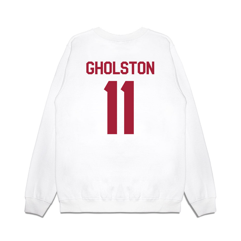 Oklahoma - NCAA Baseball : Jacob Gholston - Graphic Premium Crewneck Sweatshirt-1