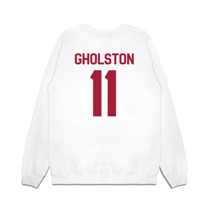 Oklahoma - NCAA Baseball : Jacob Gholston - Graphic Premium Crewneck Sweatshirt-1