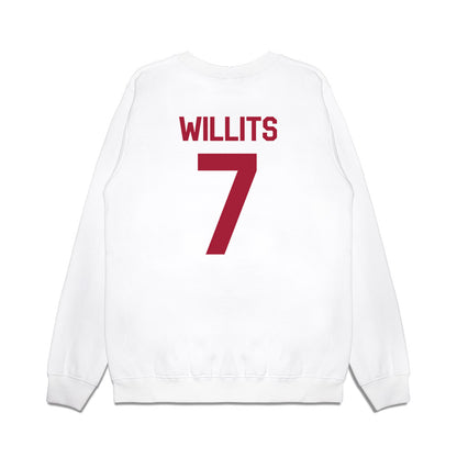 Oklahoma - NCAA Baseball : Jaxon Willits - Graphic Premium Crewneck Sweatshirt-1