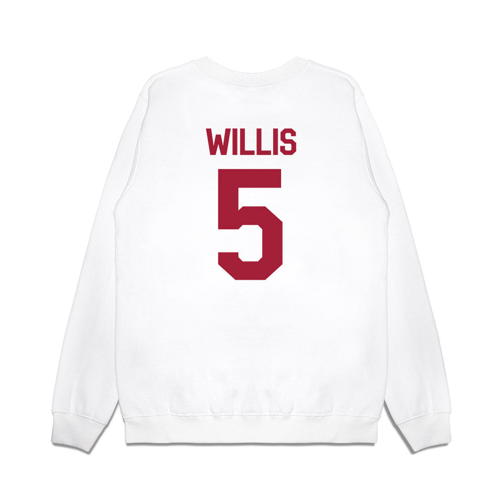 Oklahoma - NCAA Baseball : Dawson Willis - Graphic Premium Crewneck Sweatshirt-1