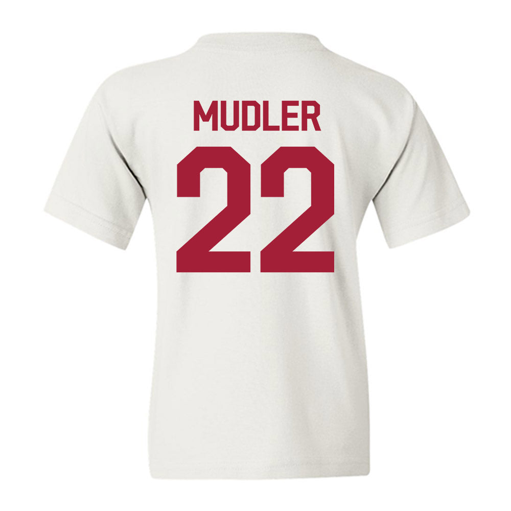 Oklahoma - NCAA Baseball : Scott Mudler - Graphic Youth T-Shirt-1