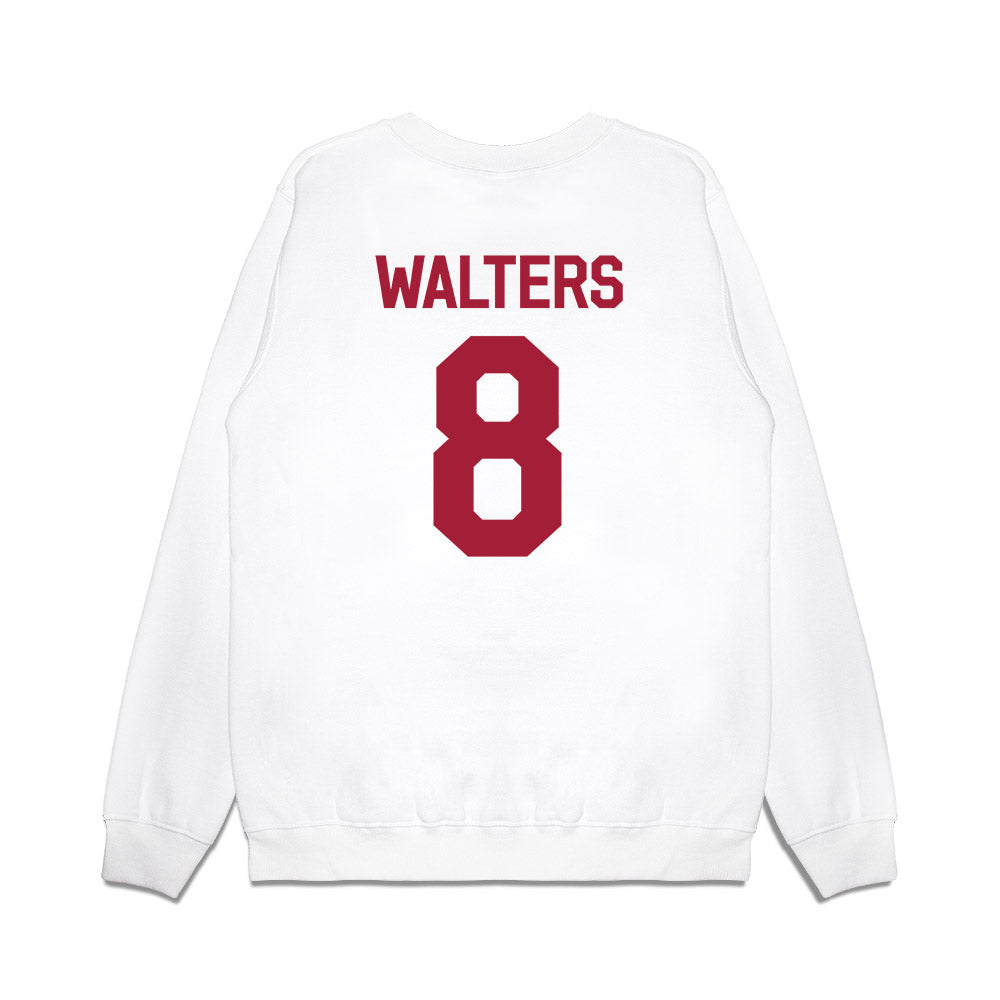 Oklahoma - NCAA Baseball : Uriah Walters - Graphic Premium Crewneck Sweatshirt-1